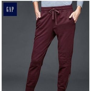 Gap detailed zip side joggers